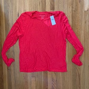 Red long sleeve